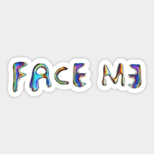 Face Me Sticker